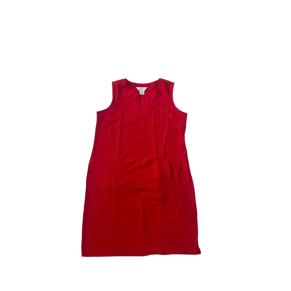 Liz Claiborne Red Sleeveless Petite Shift Dress PS NWT 1728
